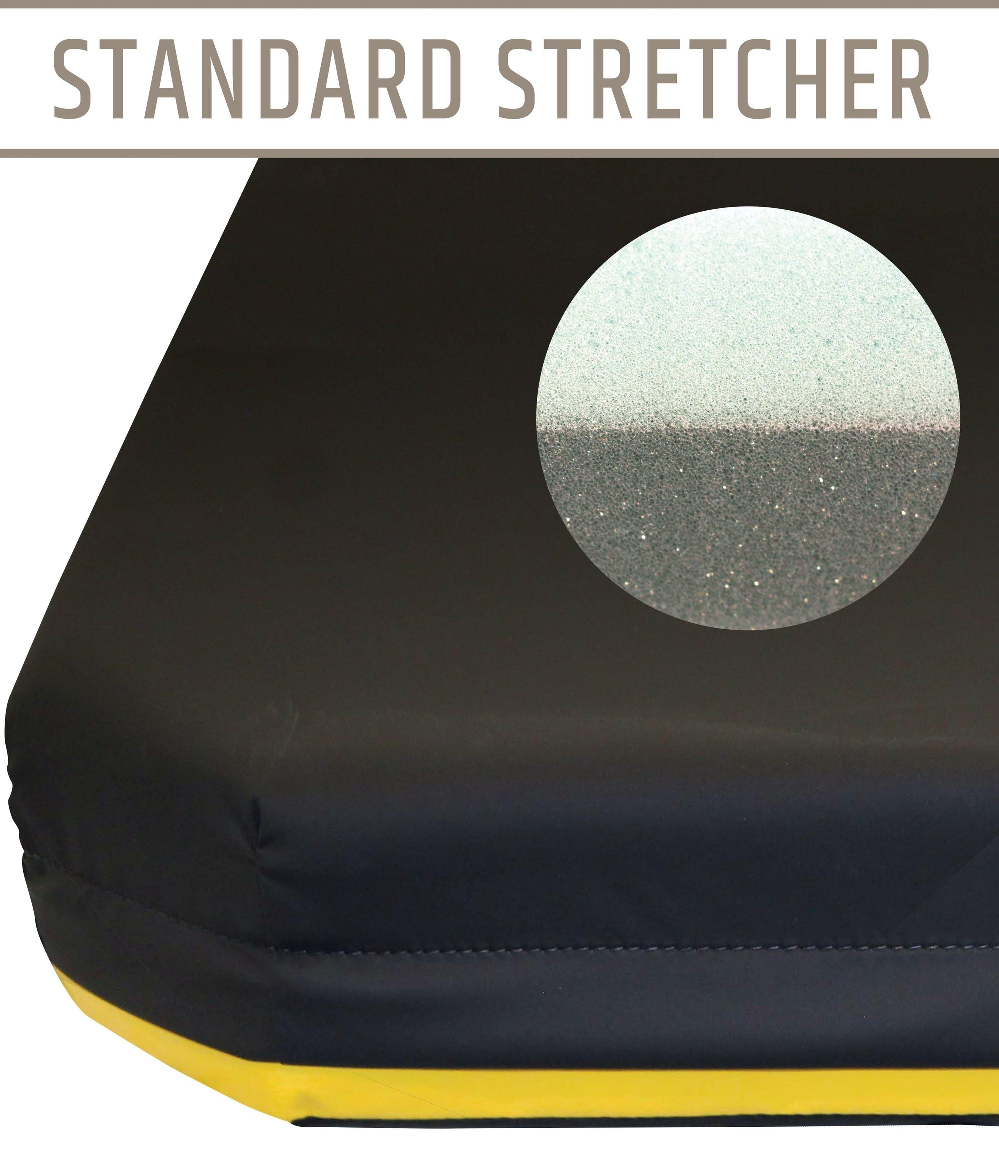Pedigo Ultra Comfort 511/540/550 - 4 Standard Stretcher Pad with Color Identifier - mattress
